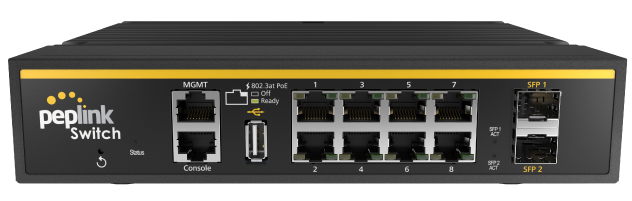 8 Port SD Switch Rugged (EssentialCare)